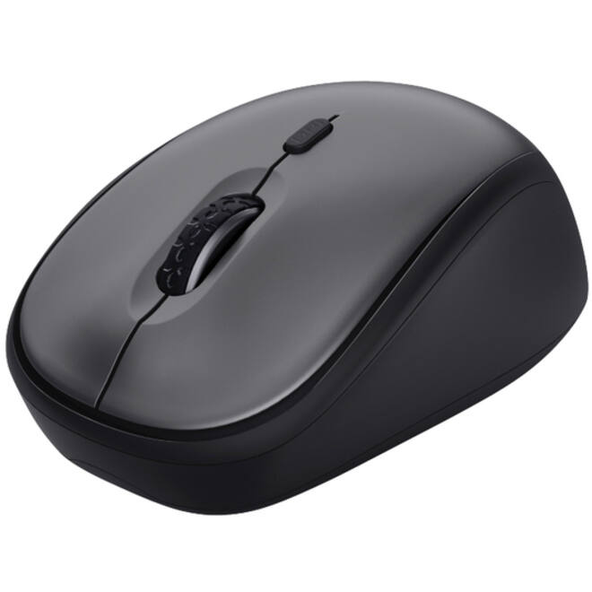 Muis Trust Yvi+ draadloos eco zwart