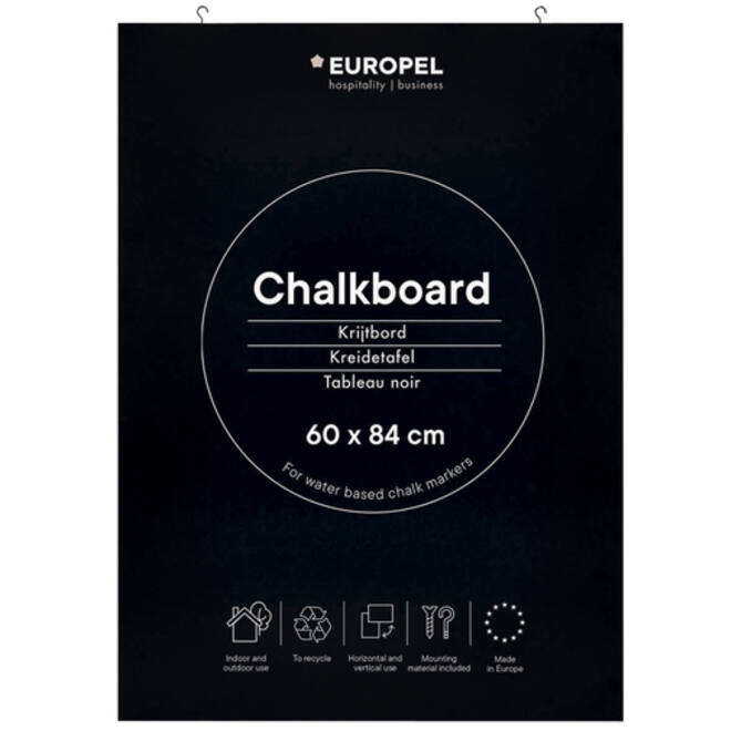 Krijtbord Europel 60x84cm