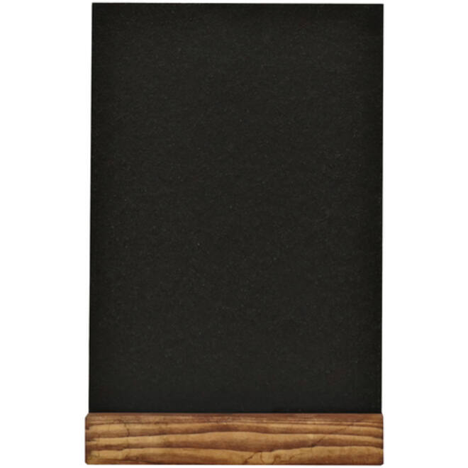 Krijtbord Europel tafelmodel A5 staand natural
