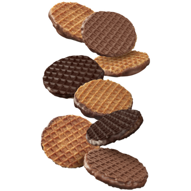 Koekjes Elite Special Dutch chocolate stroopwafelmix 120 stuks