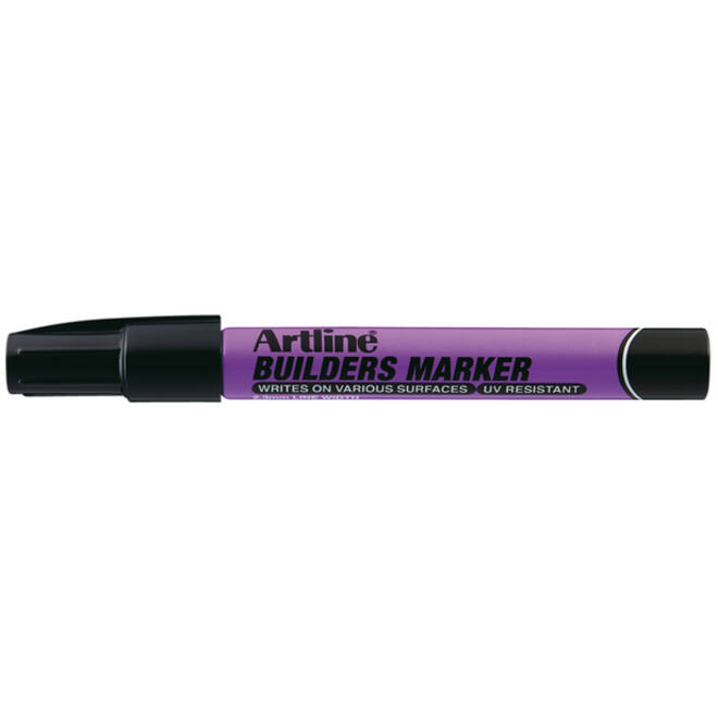 Viltstift Artline Professional builders zwart