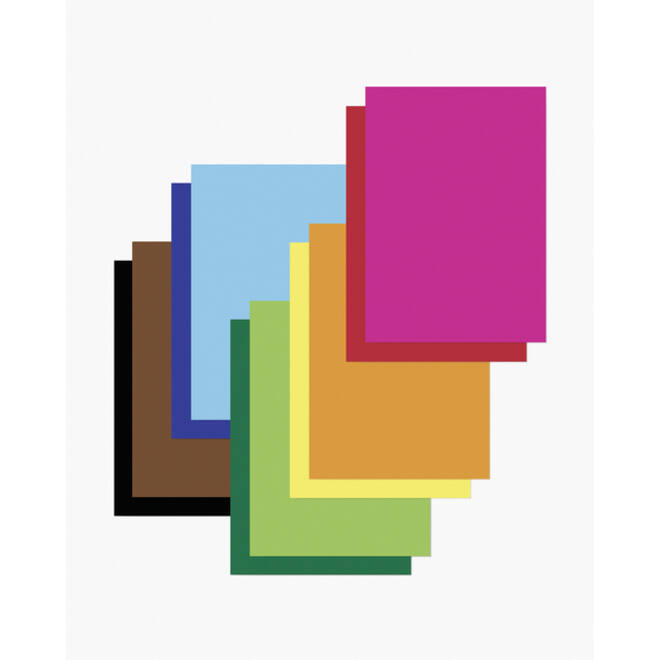 Etalagekarton Folia 1-zijdig 48x68cm 380gr nr800 zwart