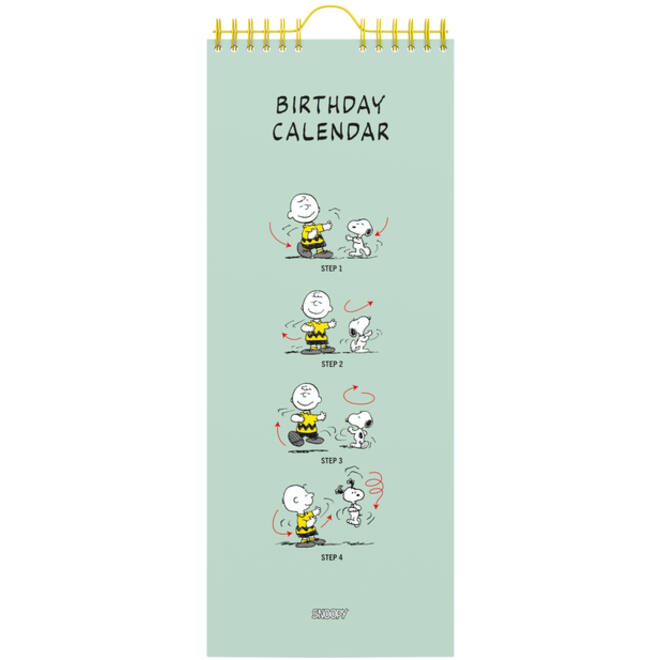 Verjaardagskalender Lannoo Peanuts 130x325