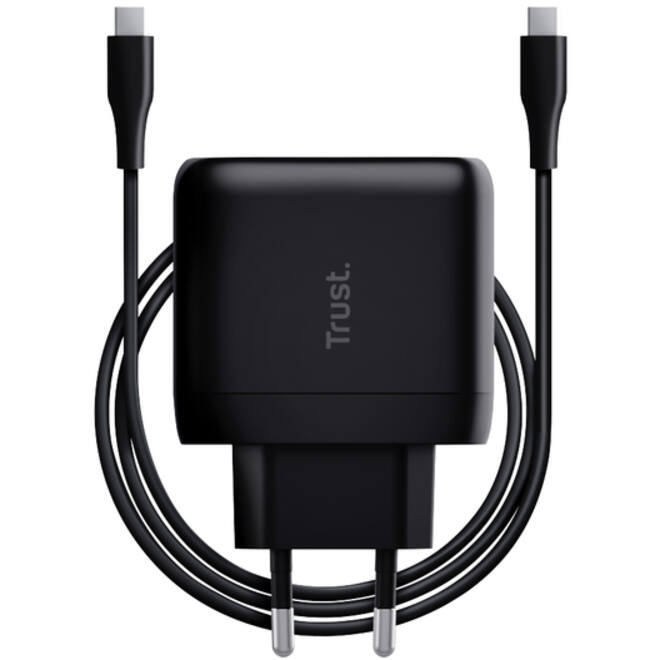 Oplader Trust Maxo 65W USB-C zwart