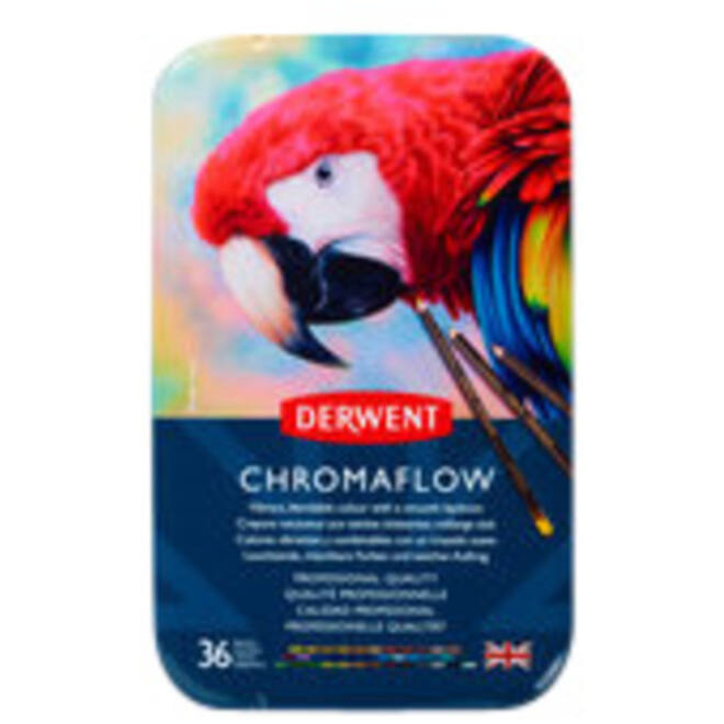 Kleurpotloden Derwent Chromaflow set à 36 kleuren