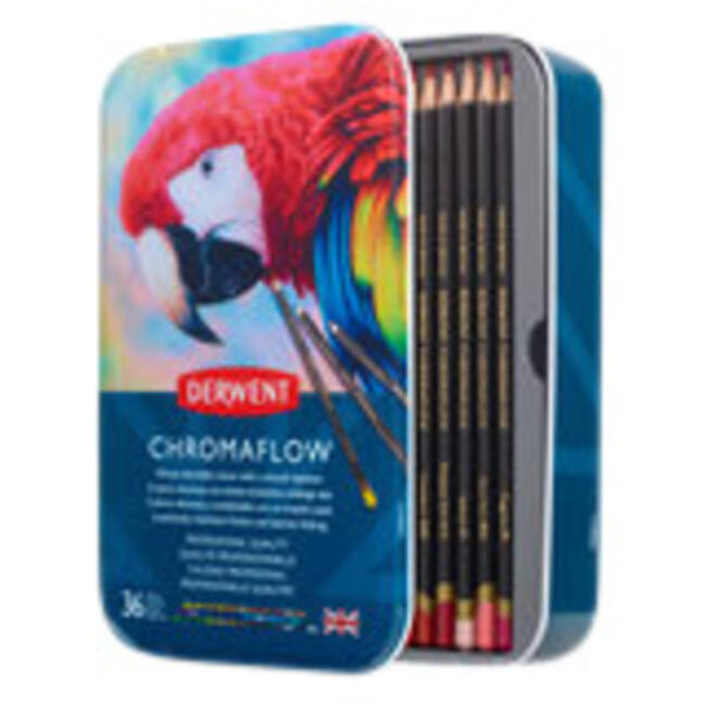 Kleurpotloden Derwent Chromaflow set à 36 kleuren