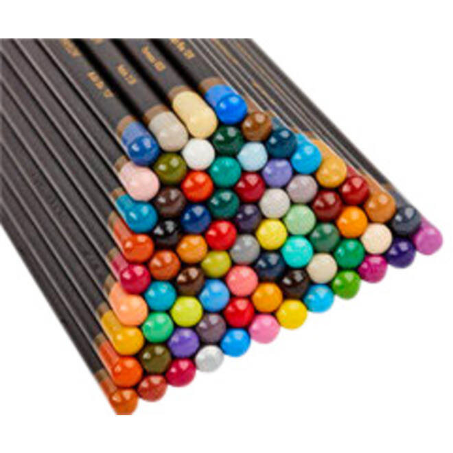 Kleurpotloden Derwent Chromaflow set à 72 kleuren