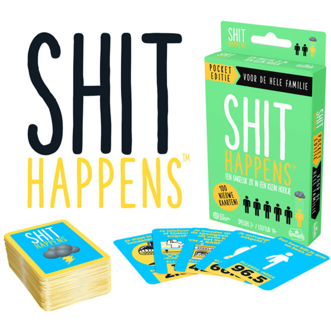 Shit Happens Familie Pocket Editie Kaartspel