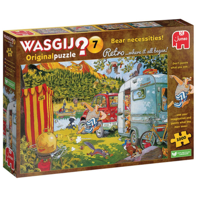 Puzzel Wasgij Retro Original 7 Bereleuk Hier 1000 stukjes