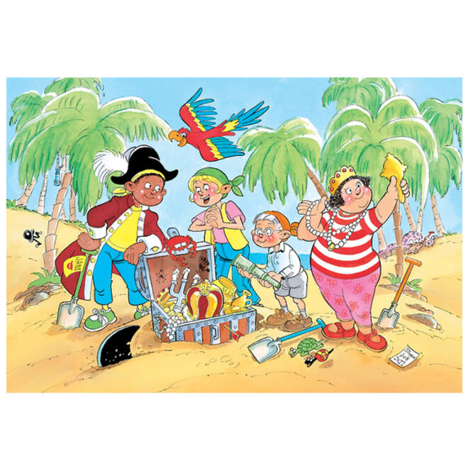 Puzzel Jan van Haasteren Junior 13 Treasure Hunt 150 stukjes
