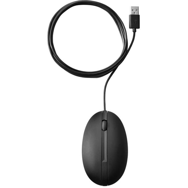 Muis HP 320M bedraad zwart