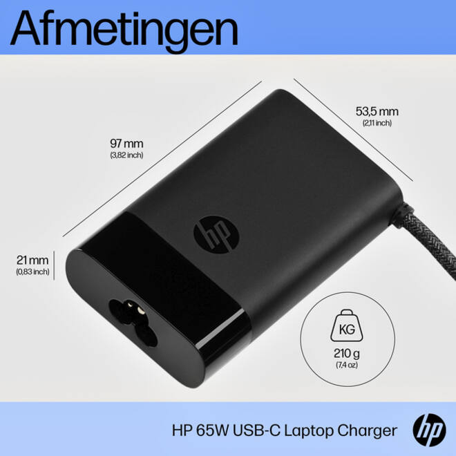 Laptop Charger HP 65W USB-C