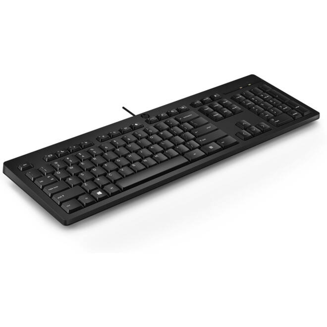 Toetsenbord HP 125 Qwerty zwart