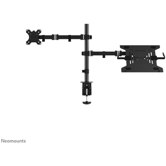 Monitorarm met laptopstandaard Neomounts FPMA-D550NOTEBOOK zwart