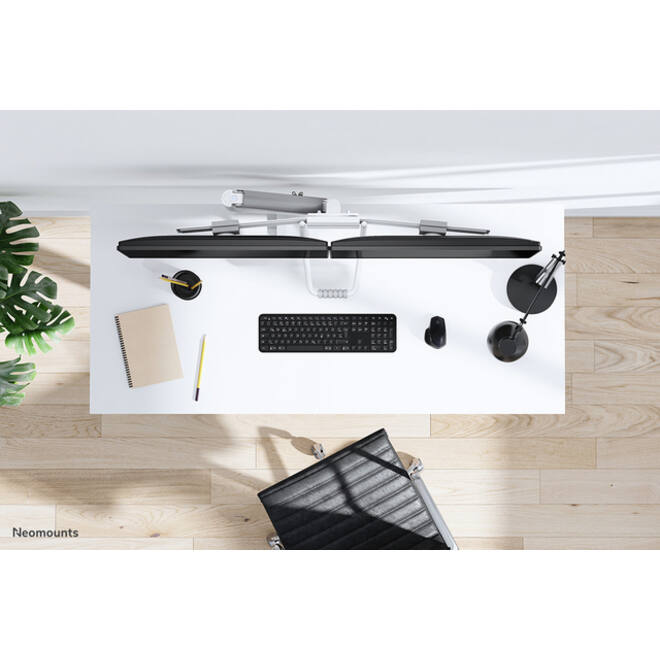 Monitorarm Neomounts DS75-450WH2 wit