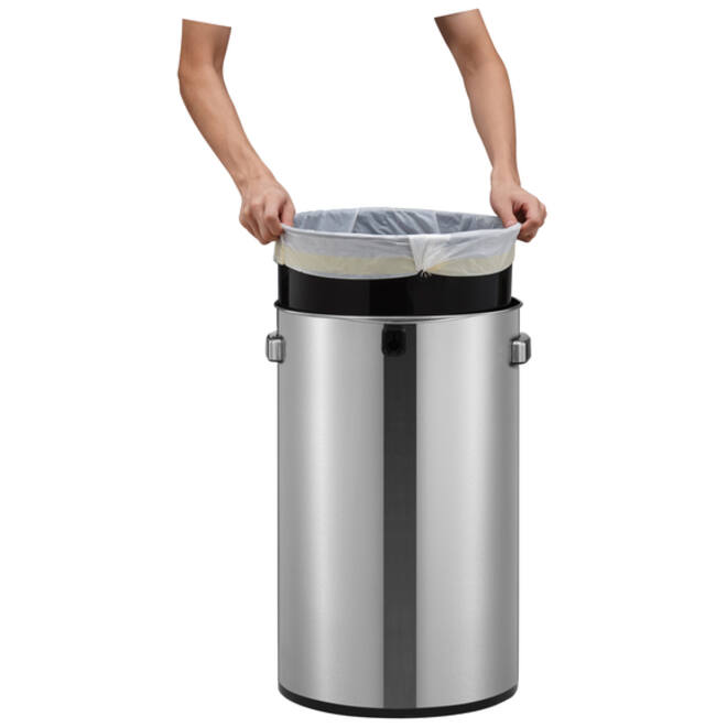 Afvalbak EKO Urban Bin 60liter RVS