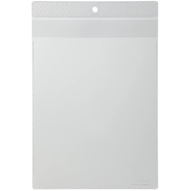 Insteekmap U-model Durable met ophangoog A5 transparant 10 stuks