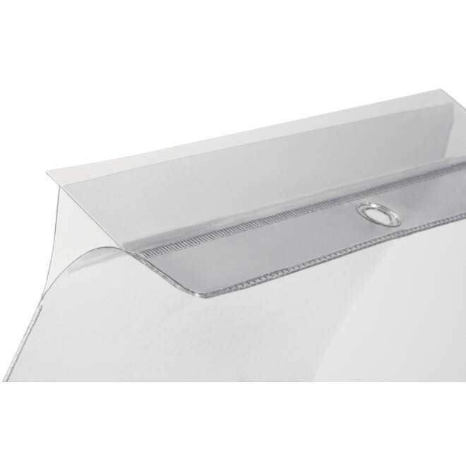 Insteekmap U-model Durable met ophangoog A5 transparant 10 stuks