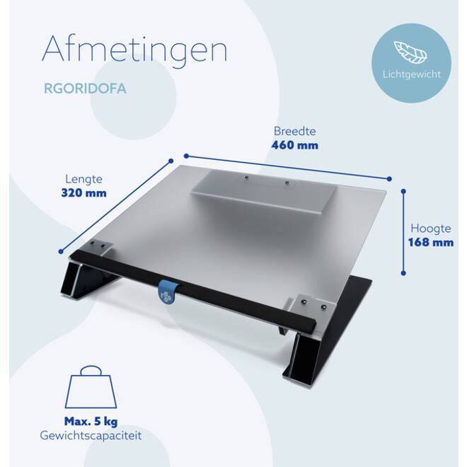 Documenthouder R-Go Read 2 Write Acryl