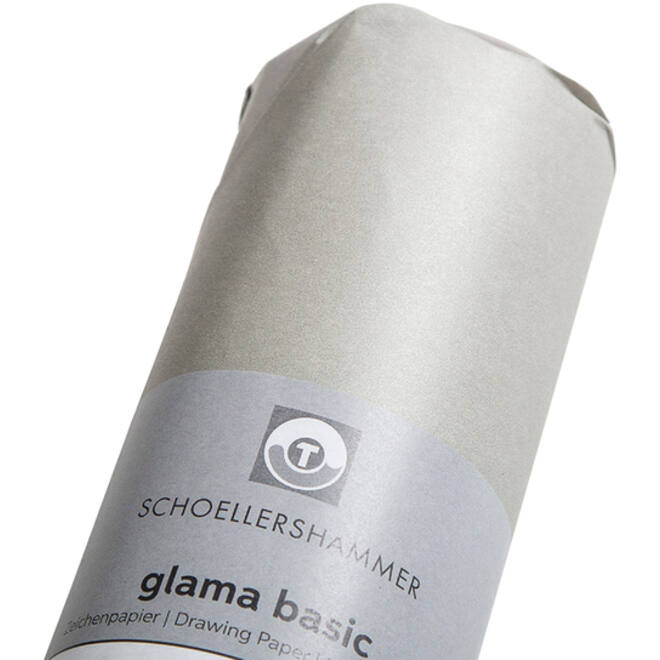 Tekenpapier Schoellershammer Glama Basic 66cmx50m 60gr transparant