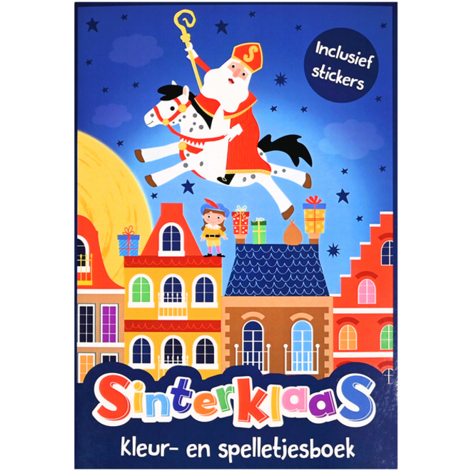Kleur- en activiteitenboek Sinterklaas