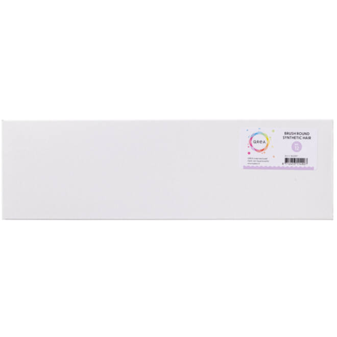 Penseel Qrea synthetisch haar nr 12 breedte 7,1mm