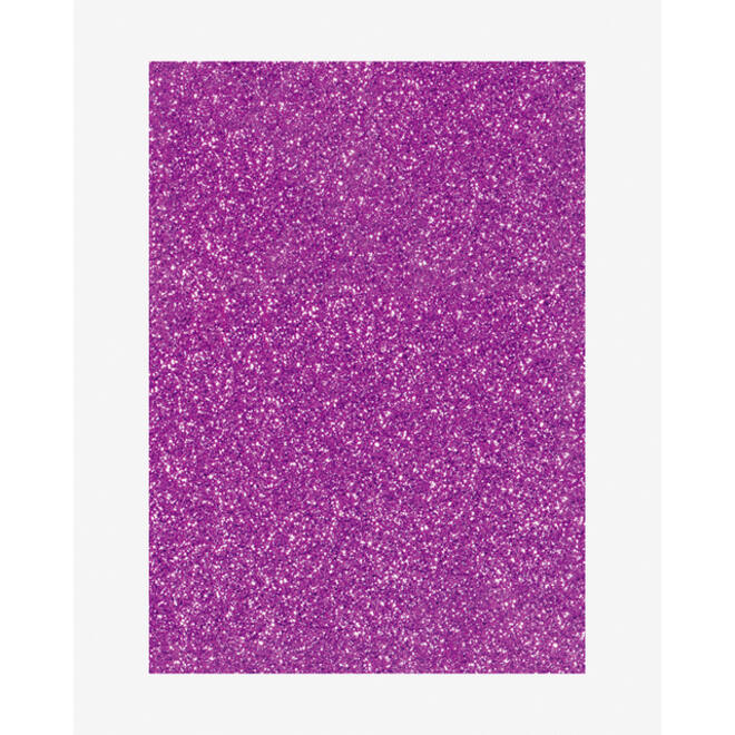 Glitterkarton Folia 50x70cm 300gr 15 vel 15 kleuren