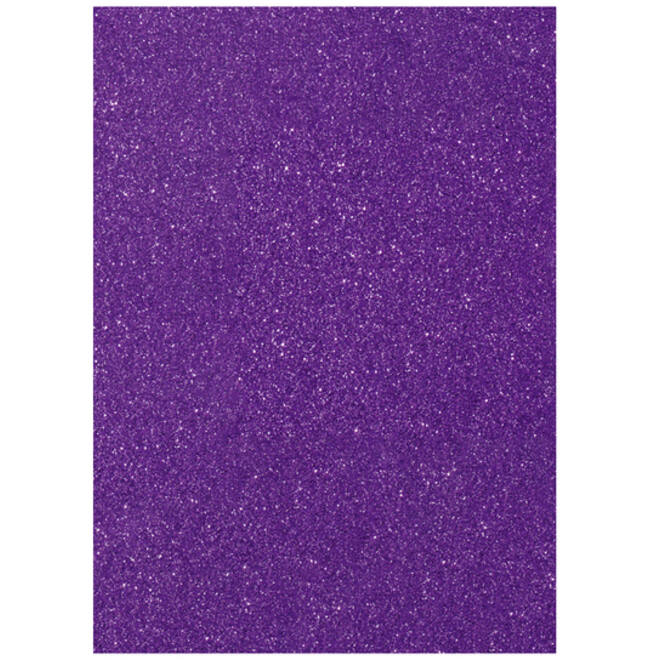 Glitterkarton Folia 50x70cm 300gr 15 vel 15 kleuren