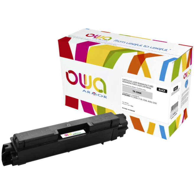 Toner OWA alternatief tbv Kyocera TK-590K zwart