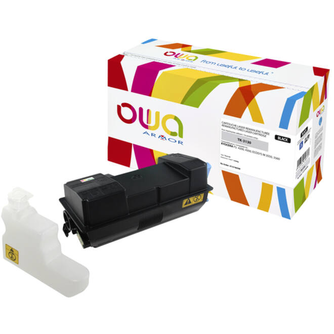 Toner OWA alternatief tbv Kyocera TK-3130K zwart