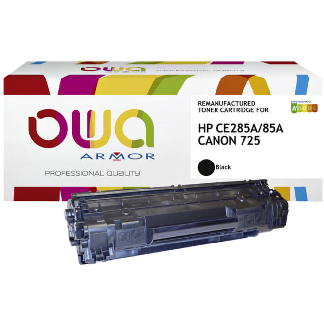 Tonercartridge OWA alternatief tbv HP CE285A zwart