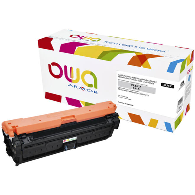 Tonercartridge OWA alternatief tbv HP CE340A zwart