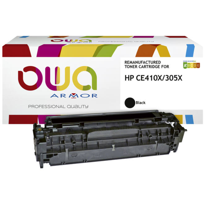 Tonercartridge OWA alternatief tbv HP CE410X zwart