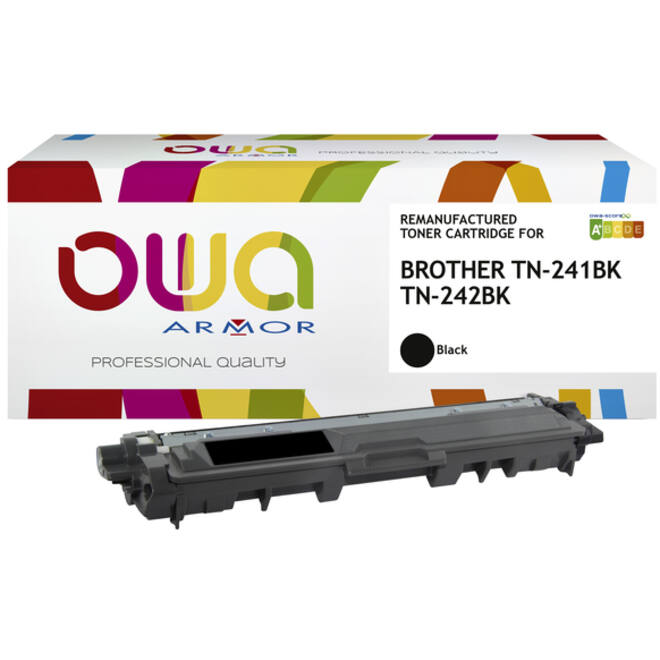 Toner OWA alternatief tbv Brother TN-241BK zwart