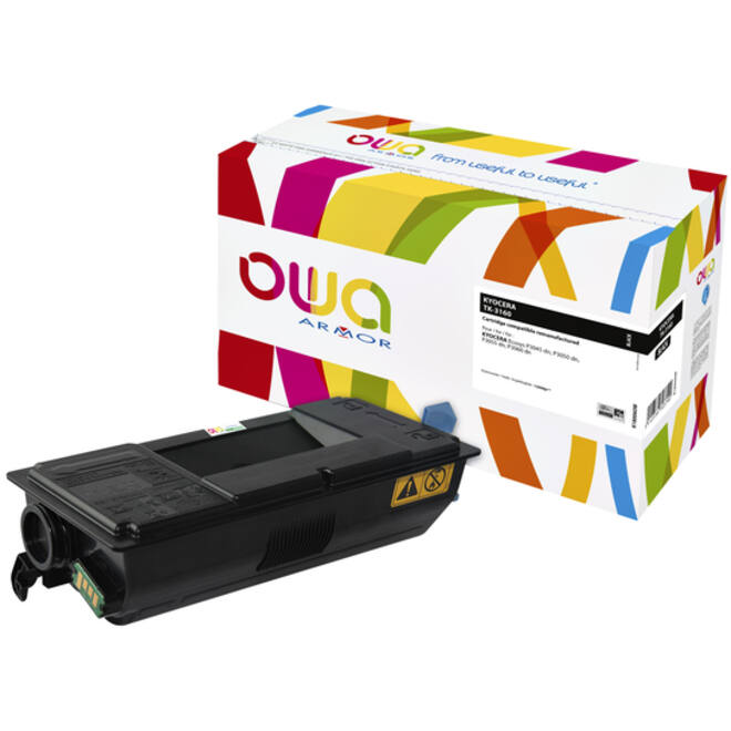 Toner OWA alternatief tbv Kyocera TK-3160K zwart