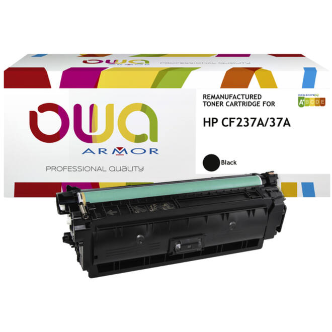 Tonercartridge OWA alternatief tbv HP CF237A zwart