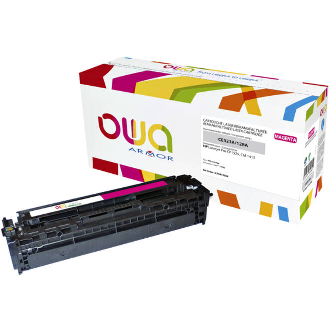 Tonercartridge OWA alternatief tbv HP CE323A rood