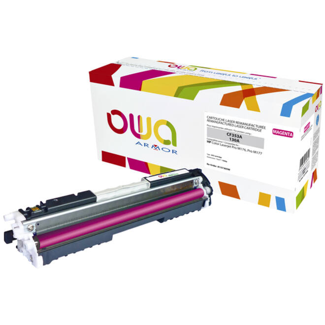 Tonercartridge OWA alternatief tbv HP CF353A rood