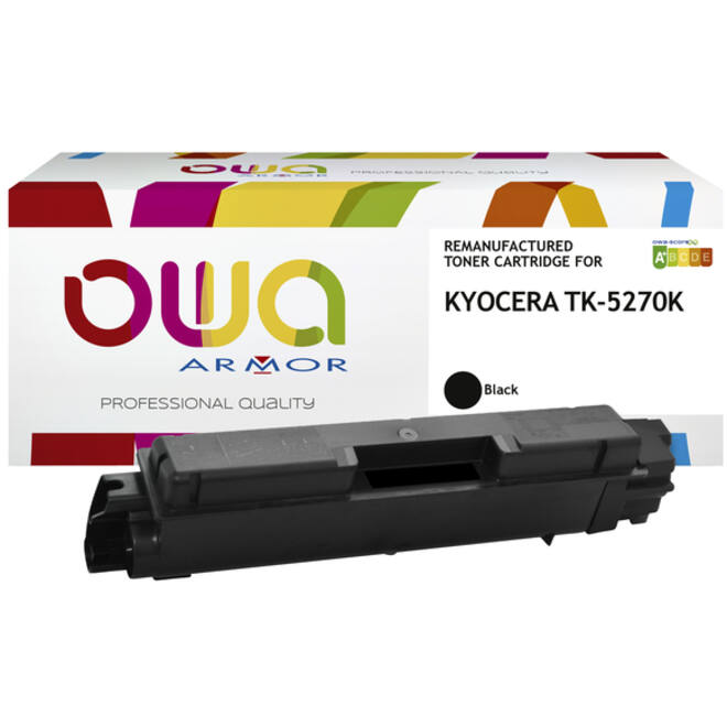 Toner OWA alternatief tbv Kyocera TK-5270K zwart