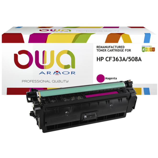 Tonercartridge OWA alternatief tbv HP CF363A rood