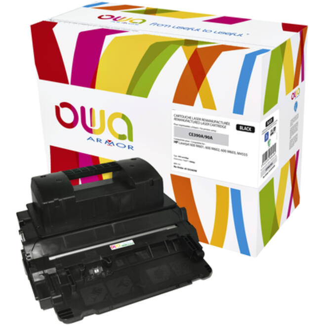 Tonercartridge OWA alternatief tbv HP CE390A zwart