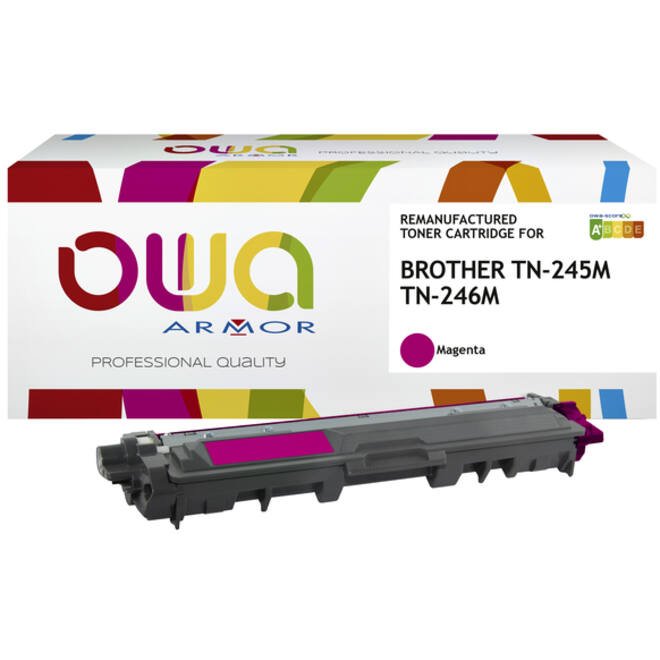 Toner OWA alternatief tbv Brother TN-245M rood