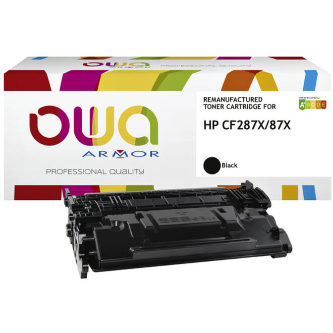 Tonercartridge OWA alternatief tbv HP CF287X zwart