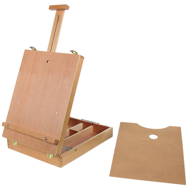 Kist ezel Conda hout 42x33x8.5cm