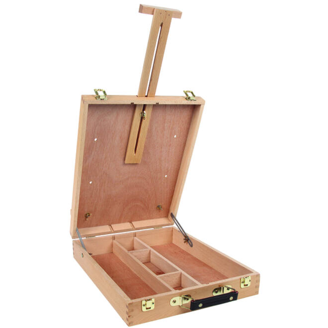 Kist ezel Conda hout 42x33x8.5cm