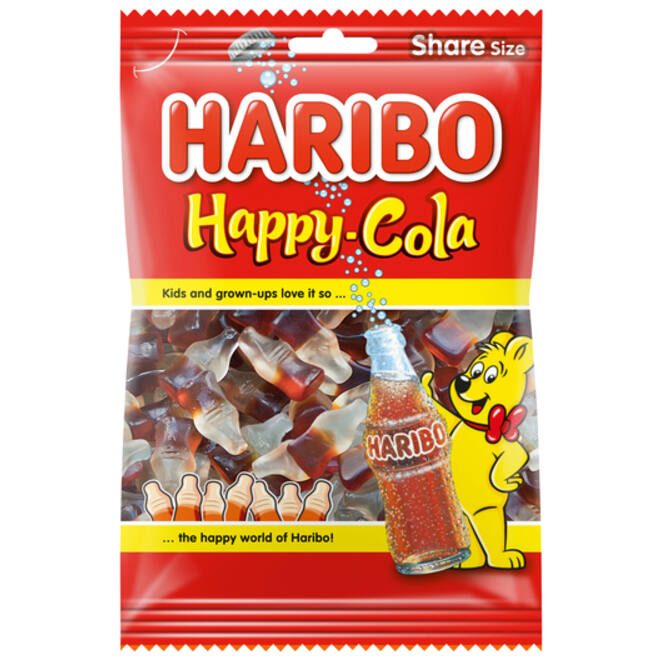 Snoep Haribo Happy Cola zak 250gr