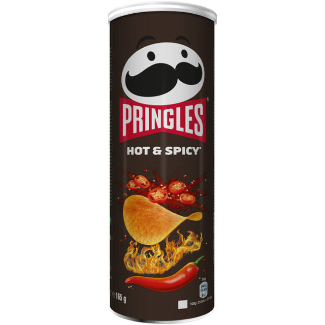 Chips Pringles hot spicy 165gr