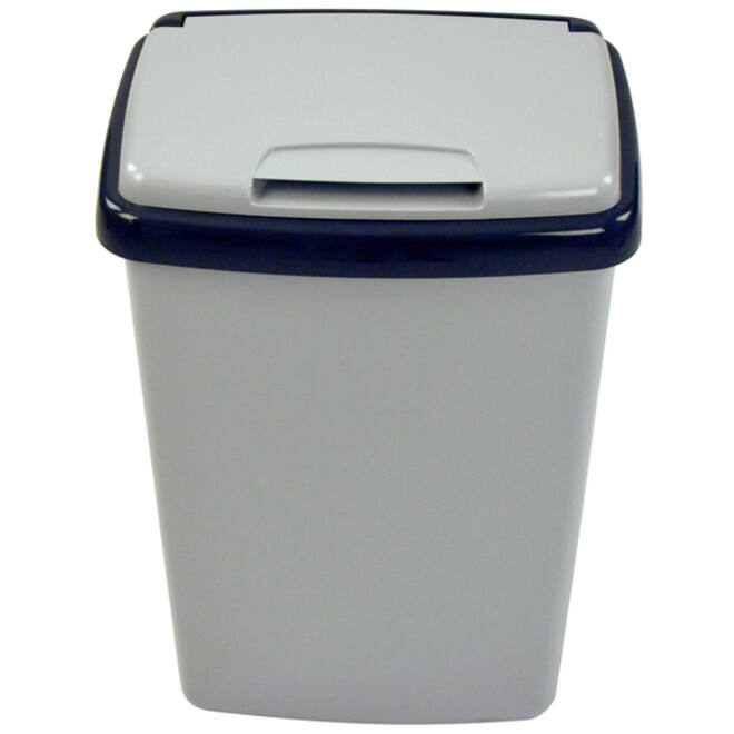 Afvalbak Vepa Bins bekerinzet 5-gaats 50 liter grijs