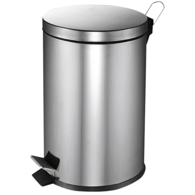 Afvalbak Vepa Bins pedaalemmer 20 liter RVS