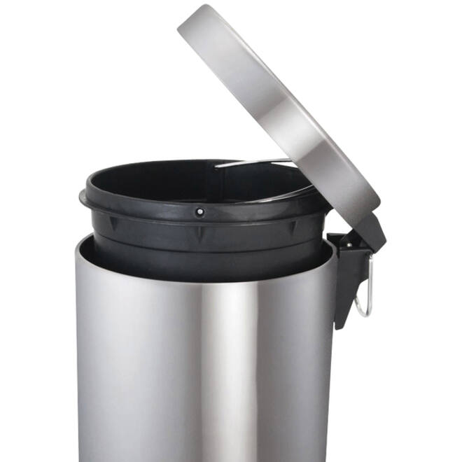 Afvalbak Vepa Bins pedaalemmer 20 liter RVS
